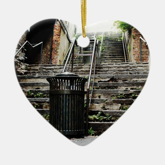 Ornamento De Cerâmica Centro de Geórgia do savana histórico (Frente)