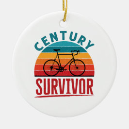 Ornamento De Cerâmica Century Survivor 100 Miles Club
