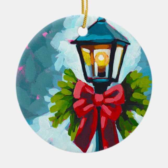 Ornamento De Cerâmica Ceramic Ornament (Frente)