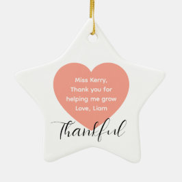 Ornamento De Cerâmica Certified Calm Down Crew Member | Inclusion