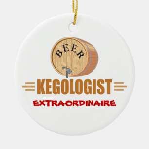 Ornamento De Cerâmica Cerveja Engraçada