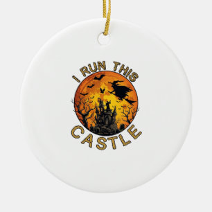 Ornamento De Cerâmica Ch Meow Halloween Castelo Assombrado (2)_1