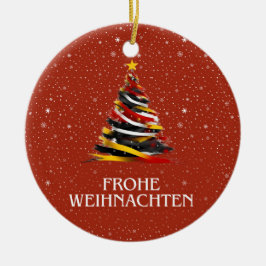 ORNAMENTO DE CERÂMICA CHAMA ALEMÃ INSPIRADA