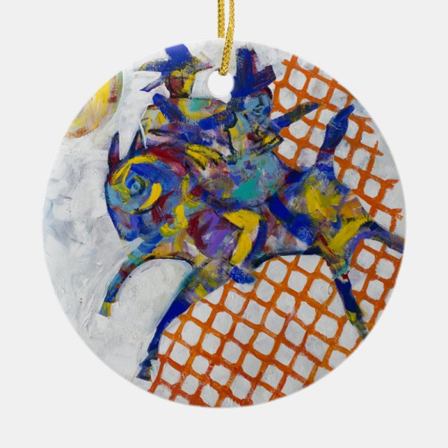 Ornamento De Cerâmica Chamada de Heyoka (Frente)