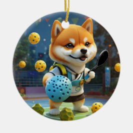 Ornamento De Cerâmica Chamador Personalizado de Coleta de Pickleball