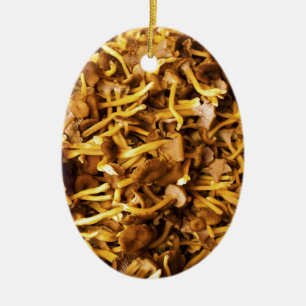 Ornamento De Cerâmica Chanterelles no Hakaniemi Market Hall