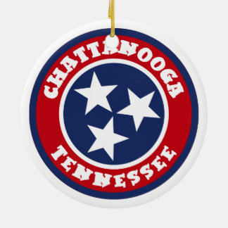 Ornamento De Cerâmica Chattanooga, Tennessee