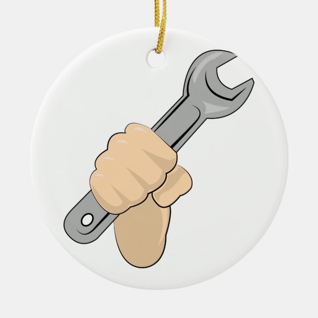 Ornamento De Cerâmica Chave (Frente)