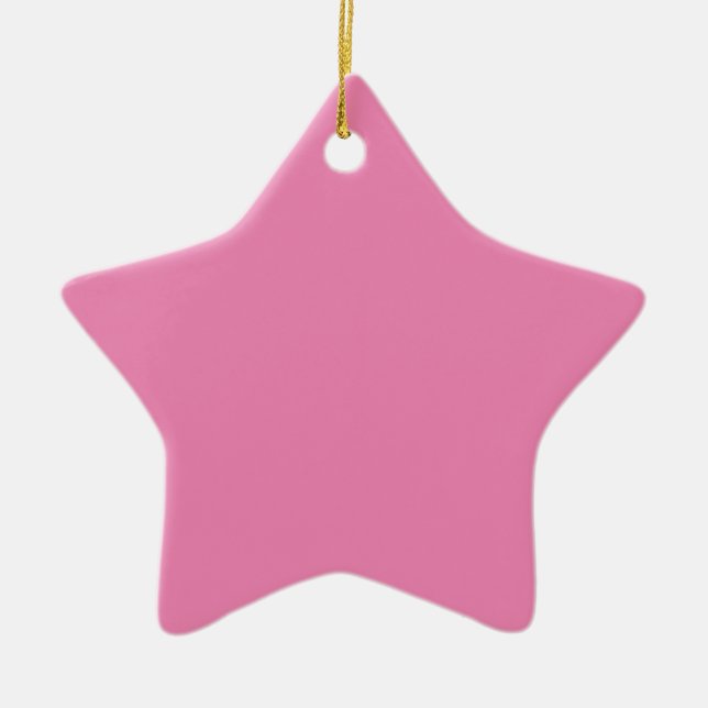 Ornamento De Cerâmica chave de skate personalizada de cor sólida simples (Frente)