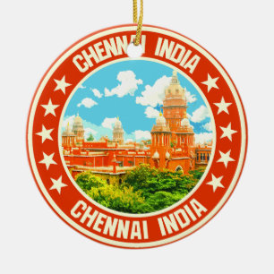 Ornamento De Cerâmica Chenai