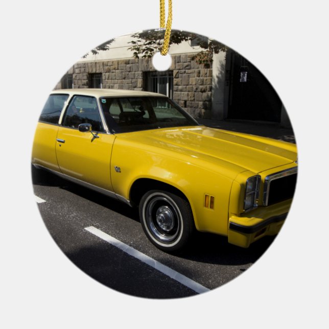 Ornamento De Cerâmica Chevrolet Malibu Clássico (Frente)