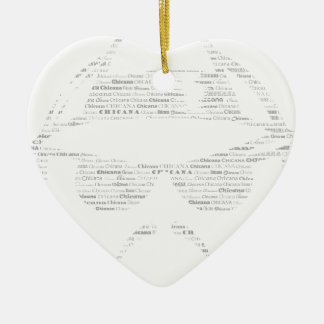 Ornamento De Cerâmica Chicana desloca o controle de texto baixo