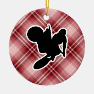 Ornamento De Cerâmica Chicote do motocross