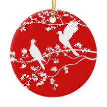 China Doves (Vermelho) -