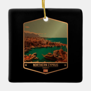 Ornamento De Cerâmica Chipre norte