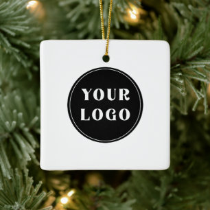 Ornamento De Cerâmica Chique, Minimalista, Elegante e Personalizável