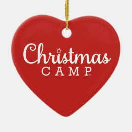 Ornamento De Cerâmica Christmas Camp Ornaments | Christmas Ornaments 