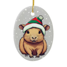 Christmas Capybara