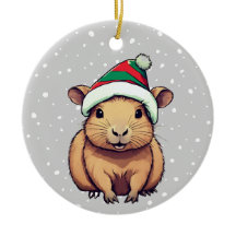 Christmas Capybara