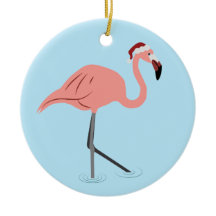 Christmas Flamingo