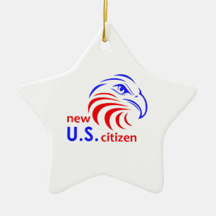 ORNAMENTO DE CERÂMICA CIDADÃO NOVO DOS E.U.