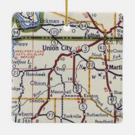 Ornamento De Cerâmica Cidade da União TN