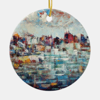 Ornamento De Cerâmica Cidade de Korcula