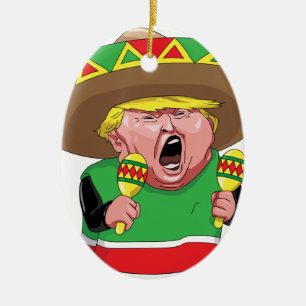 Ornamento De Cerâmica Cinco de Mayo