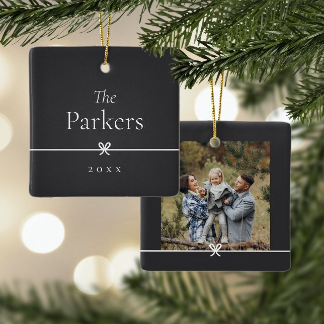 Ornamento De Cerâmica Cinza | Foto mínima simples do Arco (Criador carregado)