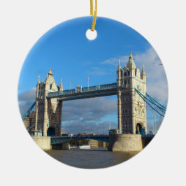 Ornamento De Cerâmica Circle Ornament-Tower Bridge London