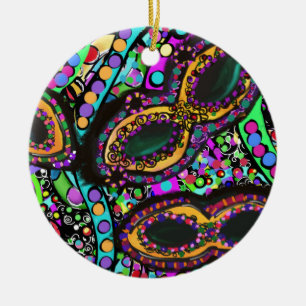 Ornamento De Cerâmica Circo de Arte