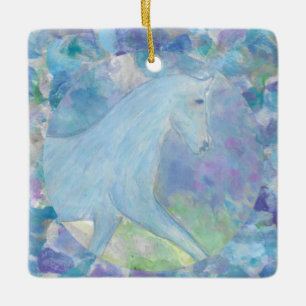 Ornamento De Cerâmica Círculo de Sonho para a Frente de Cavalo com Orna