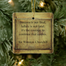 Citação de Winston Churchill; Sucesso em Madeira E