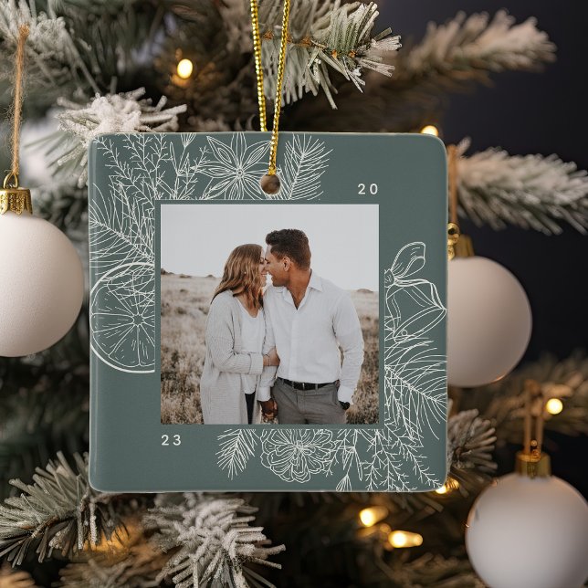 Ornamento De Cerâmica Citros e especiarias | Foto Elegante (Criador carregado)