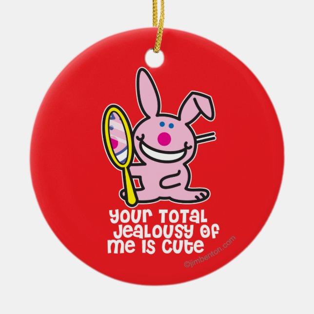 Ornamento De Cerâmica Ciúme (Frente)