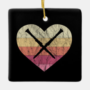 Ornamento De Cerâmica Clarinetista Ama Tocar Clarinete