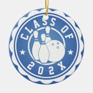 Ornamento De Cerâmica Classe da Equipe de Boliches 202X
