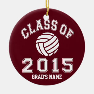 Ornamento De Cerâmica Classe De Voleibol 2015