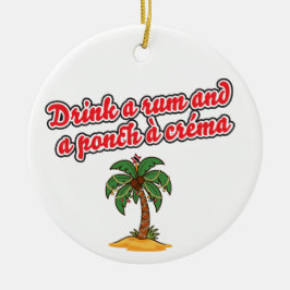 Ornamento De Cerâmica Classic Trini Christmas Ornament
