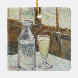 Ornamento De Cerâmica Clássico Café Paris Absinto Arte Van Gogh