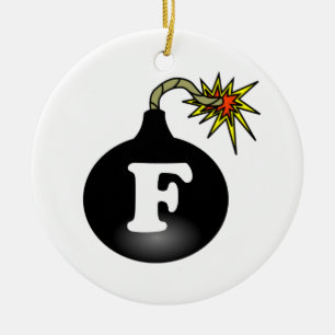 Ornamento De Cerâmica Clássico de FBomb
