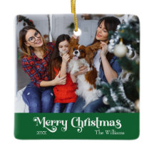 Clássico Simples Feliz Natal Verde