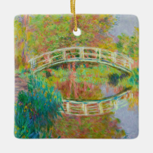 Ornamento De Cerâmica Claude Monet - Ponte Japonesa, Giverny