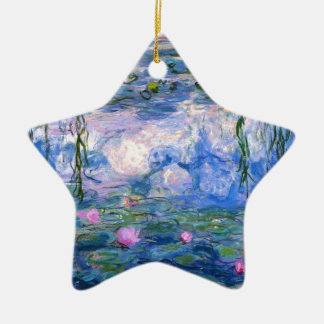Ornamento De Cerâmica Claude Monet Water Lillies 1919