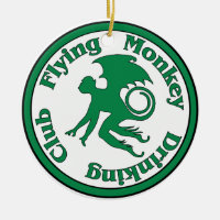 Clube do bebendo do macaco do vôo
