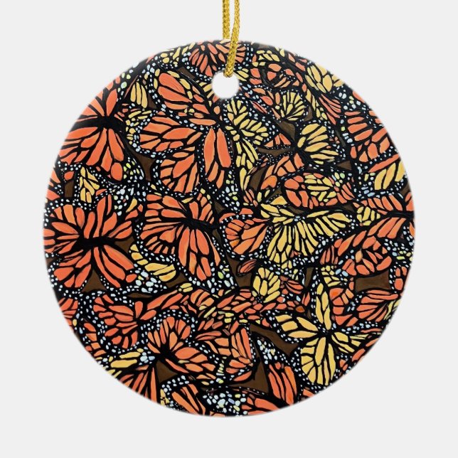 Ornamento De Cerâmica Cluster (Frente)