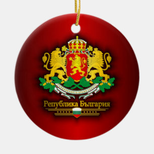 Ornamento De Cerâmica COA de Bulgária