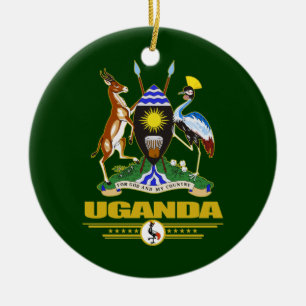Ornamento De Cerâmica COA de Uganda