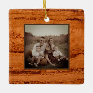 Ornamento De Cerâmica Cobre Canyon Granite, dourado âmbar Montanhas Sedo