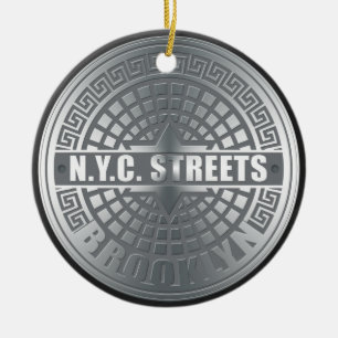 Ornamento De Cerâmica Cobrir Brooklyn